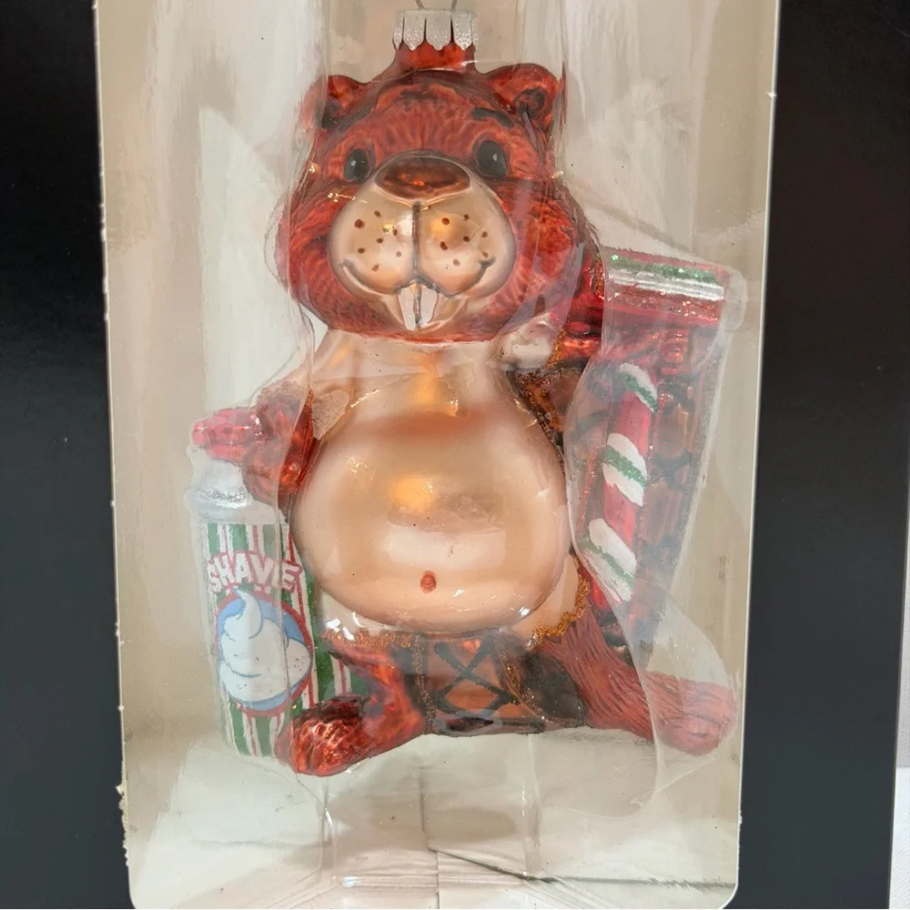 Cheeky Ornament Baldy Beaver Novelty Adult Funny Gag Gift Rauch Industries